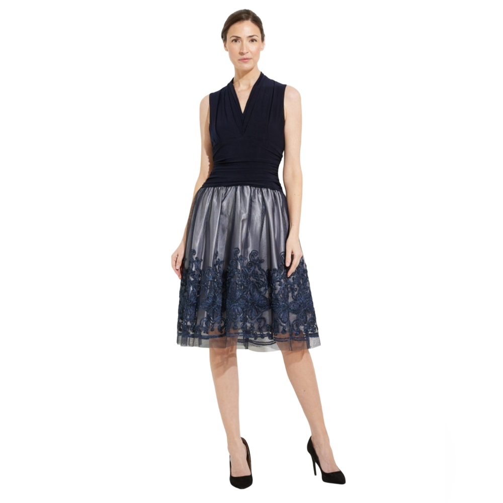 S.L. Fashions beautiful cocktail dress.